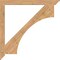 Ekena Millwork Westlake Traditional Smooth Bracket, Western Red Cedar, 3 1/2"W x 46"D x 46"H BKT04X46X46WTL01SWR - alternate 2
